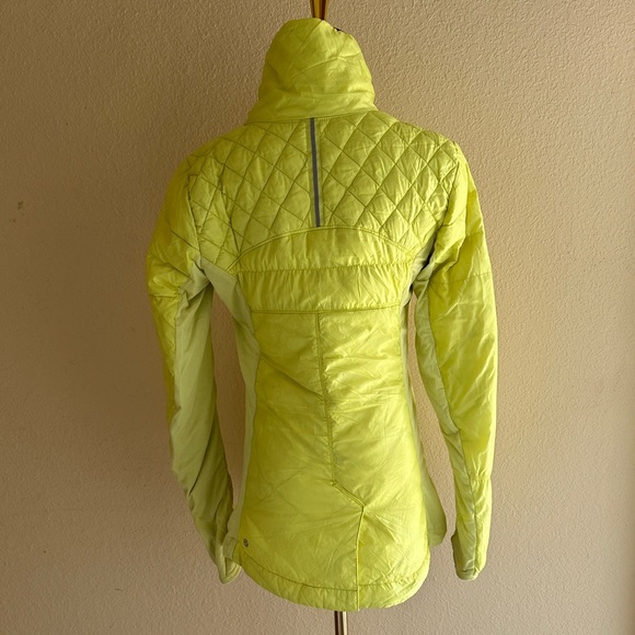 lululemon athletica Neon Yellow What the Fluff Pullover Jacket - Picture 11 of 14